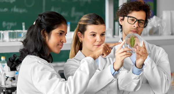 Escuelas secundarias científicas - Estudiantes de educación secundaria realizando experimentos científicos en una de las mejores escuelas secundarias científicas de Valencia