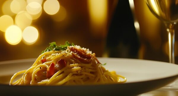 Restaurantes italianos - Presentación de comida italiana en un restaurante de pastas conocido como uno de los mejores restaurantes italianos en Valencia