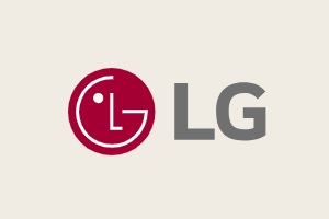 una de las marcas de lavadoras disponibles en Valencia, logo de LG