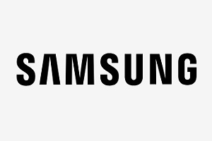 una de las marcas de lavadoras disponibles en Valencia, logo de Samsung