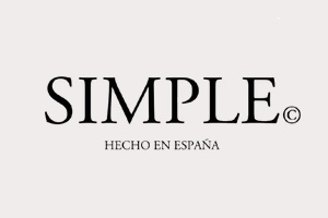 de las tiendas de regalos del centro de Valencia, logo de la tienda Simple