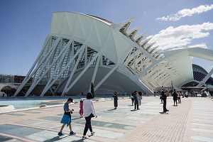 una de las actividades para niños en edad preescolar que se puede realizar en Valencia, foto del Ciutat de les Arts i les Ciències