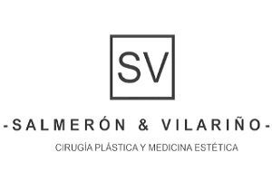 unas clínicas de rinoplastia en Valencia, logo de la Clínica Salmerón y Vilariño