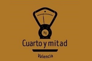 de las tiendas a granel de Valencia, logo de Cuarto y Mitad Valencia