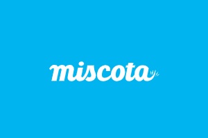 una de las tiendas de juguetes para perros en Valencia, logo de Miscota