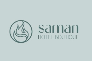 hoteles con piscina climatizada - logo del Saman Hotel Boutique