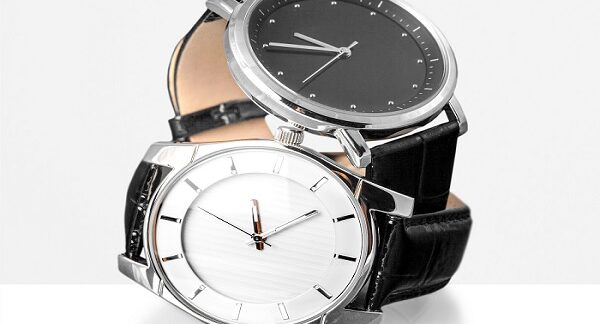 tiendas de relojes - dos relojes uno encima de otro