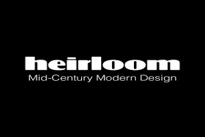 tiendas de muebles vintage - logo de la tienda Heirloom