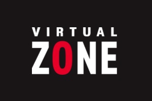 espacio para juegos de inmersión - logo de Virtual Zone